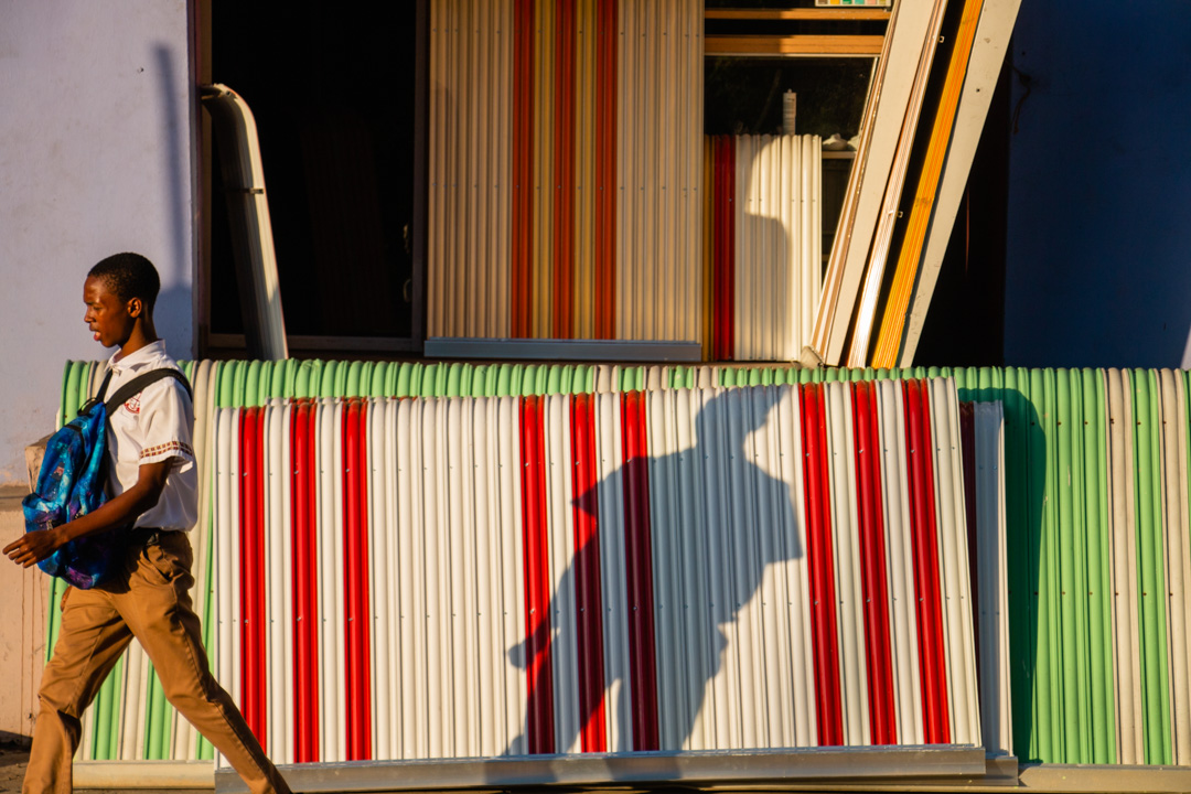 Shadow on Awning