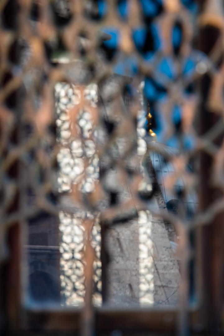 The Blue Mosque through the Fountain of Ahmed III