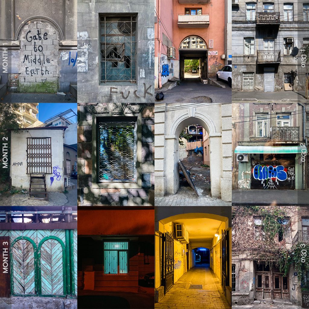 3 months in Tbilisi, doors and windows