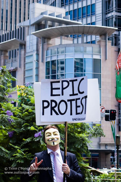Epic protest