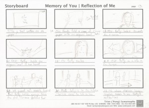 Memory of You | Reflection of Me Storyboard Page 1