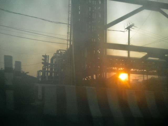 Dawn at Rayong Refinery