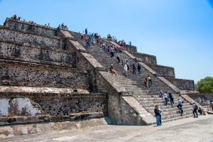Climbing Pyramid of the Moon