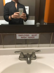 Red letters