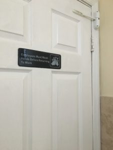 White door