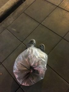 Hiding under the bag 2