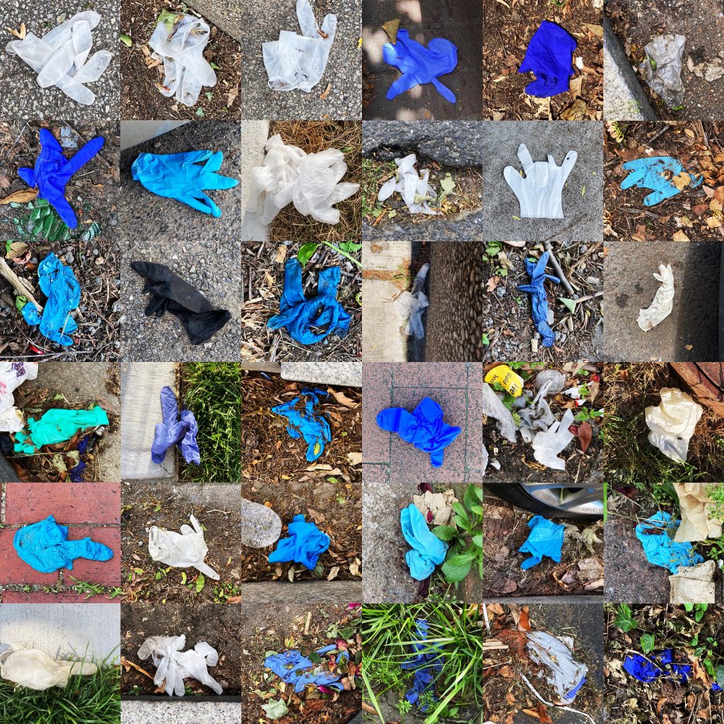 Six by six, all gloves