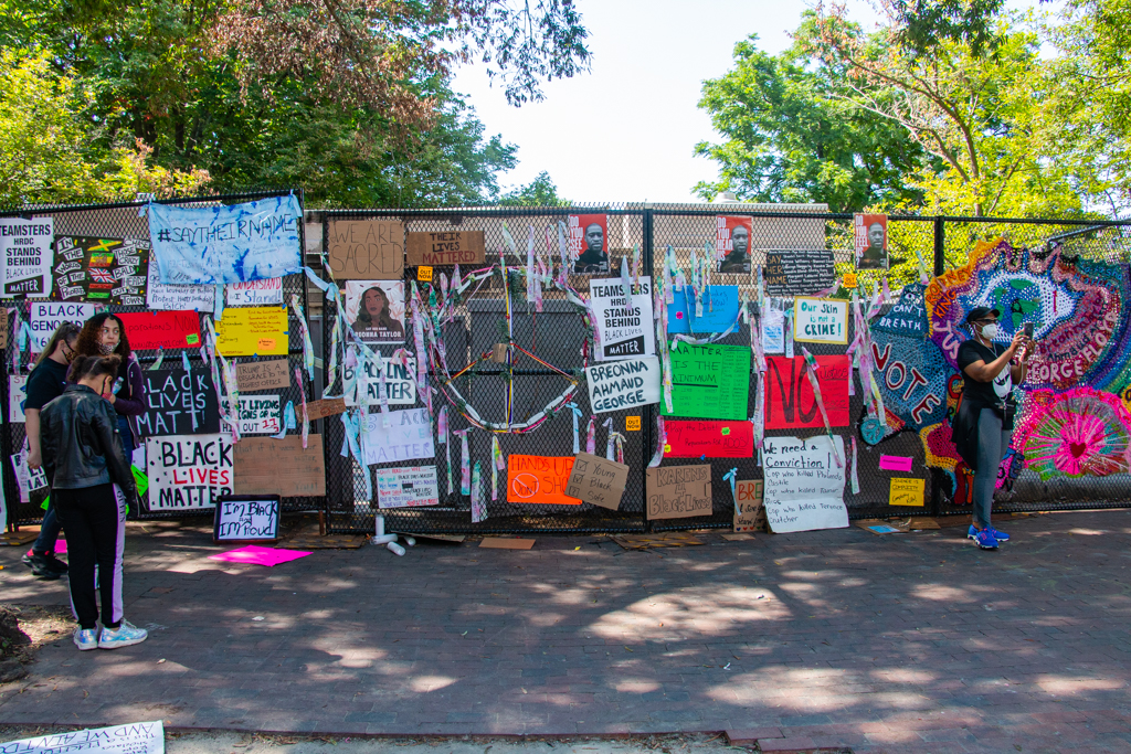 Black Lives Matter Plaza – Out to Space