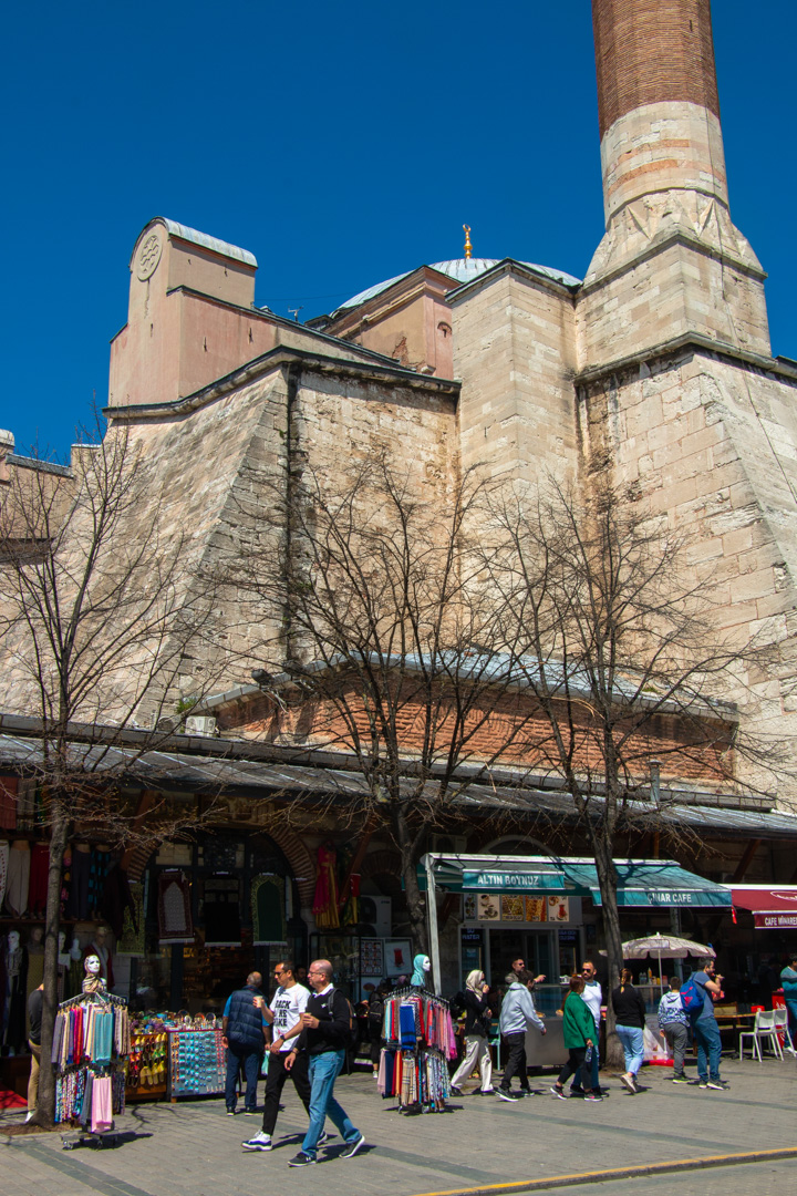 Hagia Sophia and shops