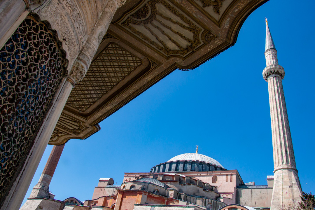 Hagia Sophia and the Fountain of Ahmed III