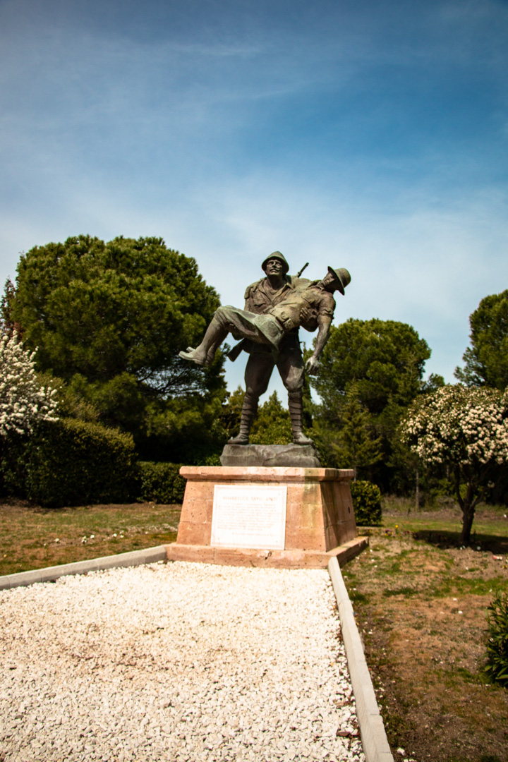 Respect to Mehmetçik Monument