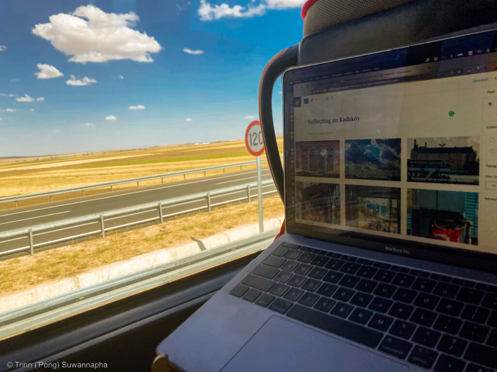 Blogging on the road