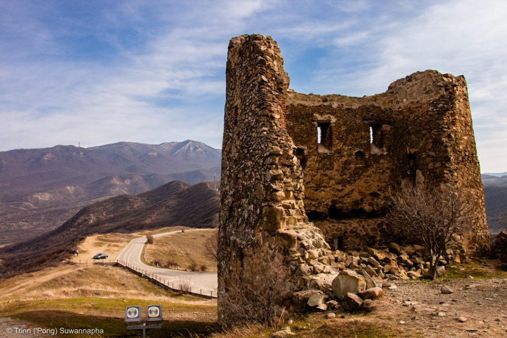 Road to Jvari Monastery